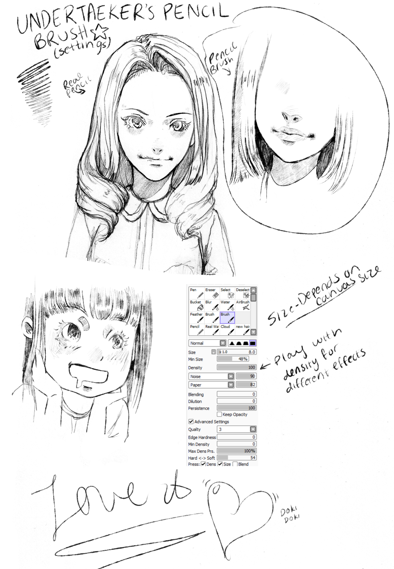 paint tool sai sketch brush