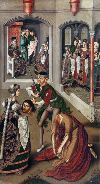 Maestro de Miraflores - The Beheading of St. John the Baptist (c. 1490).