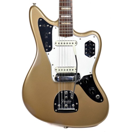  1966 FENDER JAGUAR in FIREMIST GOLD from: https://www.creamcitymusic.com/vintage-1966-fender-jaguar