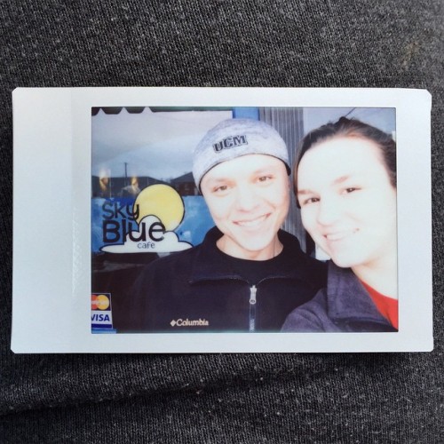 #Instax number one of our spring break adventure!! Sky Blue Cafe, Nashville, TN. #nashville #skyblue