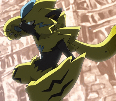 zeraora pokemon unite gif