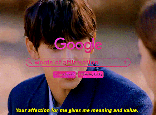 @userdramas Event 04: Love ❤ The 5 Love Languages In Kdramas 