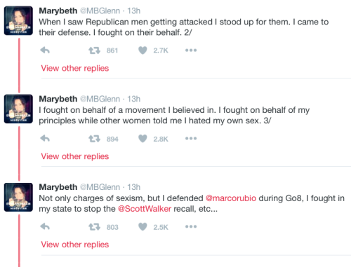 micdotcom:Conservative woman calls Republican men cowards for sticking by Trump in epic tweetstormIn