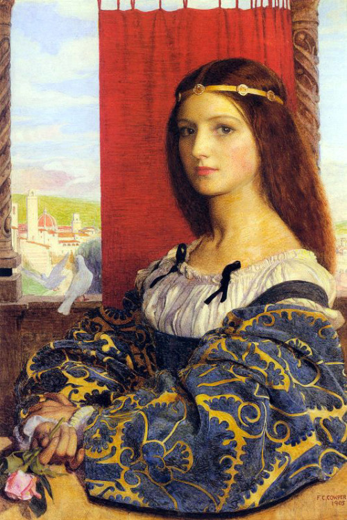 electronicgallery:“Molly, Duchess of Nona” by Frank Cadogan Cowper