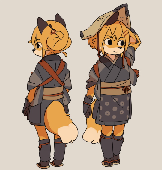 yagithegoat:fox and tanuki