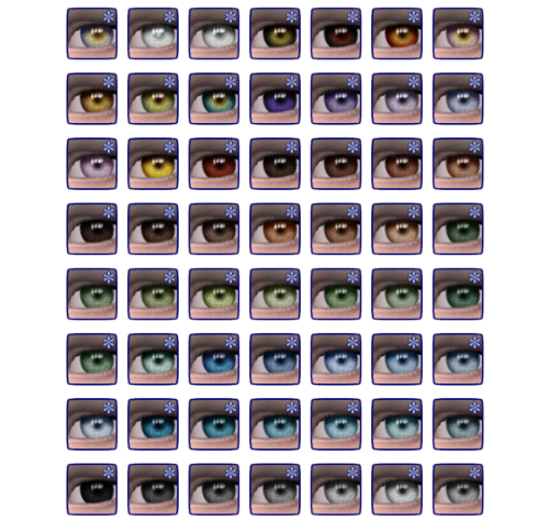 digitalangels: Posted new eye set to pillowfort.social/posts/1637512  two versions, first 