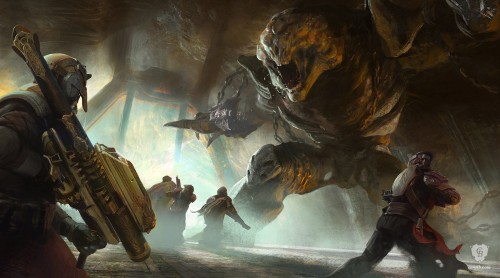 geekynerfherder:  Cook & Becker, in partnership with Seattle studio Bungie, are releasing the second in a two part collection of giclée fine art prints featuring art from the video game ‘Destiny’. Each print in the full 20 print collection is