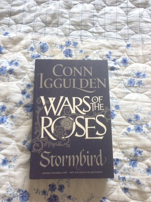 LOOK WHAT CAME IN THE POST FOR ME TODAY. :D  (ignore my shabby bedspread, I didn&rsquo;t have a tabl