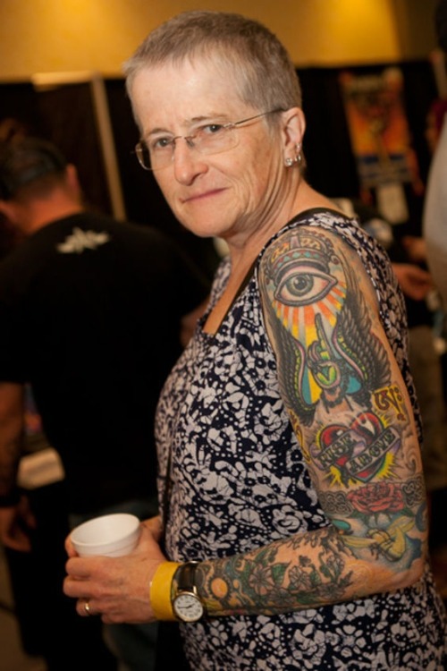 adamskid:  sordilezas: “What about when you get old?”Tattooed Seniors answer the question.  i couldn’t NOT reblog this! 