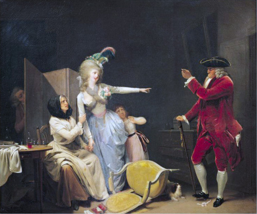 The jealous old man by Louis Leopold Boilly, 1791