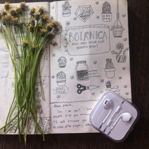 peachisty:spotlight: cute flowers from everywhere &amp; i kinda drew a “botanica”&nb