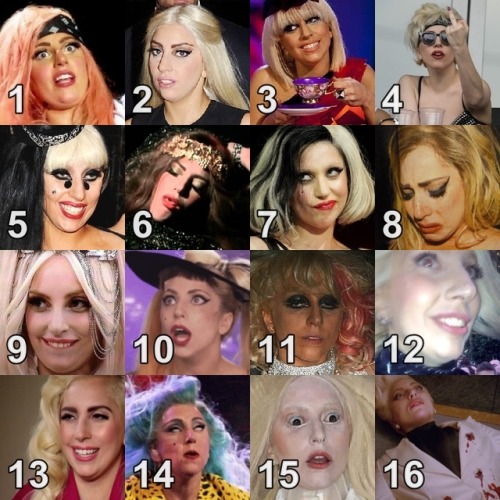 goddess-of-hookers:  Which Lady Gaga are you today?