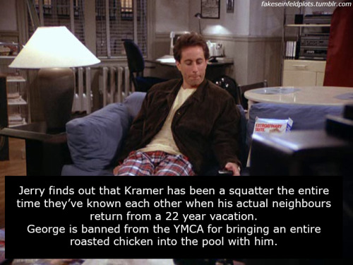 fakeseinfeldplots:s14e10 - The Squatter