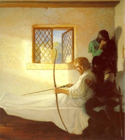 “The Passing of Robin Hood”, 1917, N.C.Wyeth