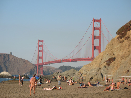 maleinstructor: Baker Beach and Golden Gate Bridge. thetractorboi:,ARCHIVE  Indiana Tractor Boy… Sel