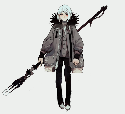 casentine: loving these character designs for Nier Reincarnation 