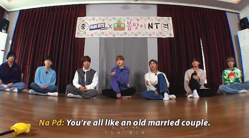 BTS Old Married Couple Energy + Their Golden Baby