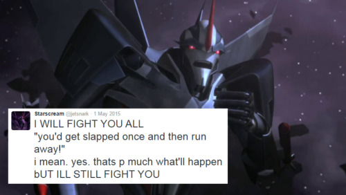 qvaerere:   transformers: prime starscream + @jetsnark on twitter [2/?] numero uno.   This is t