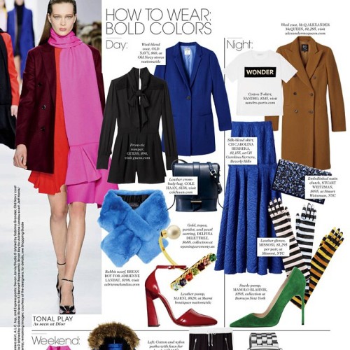 www.glitznglorie.com • How do wear bold colors? Please…do tell!!! I like...