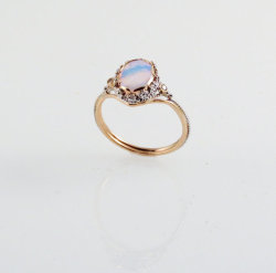 littlealienproducts: Opal ‘Dream’ Ring by  FernandoJewelry   