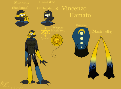 After Revealing My Revamped ROTTMNT OC Vincenzo (pronounced Vin - SEN - Zo), I Rushingly Made A Temporary