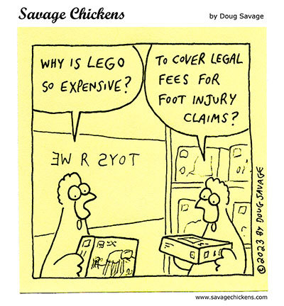 savagechickens:  Lego.And other toys.