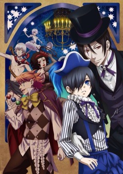 freedaytimeatnoon:  Kuroshitsuji season 3 “Book of Circus” July 2014 \(//∇//)\ 