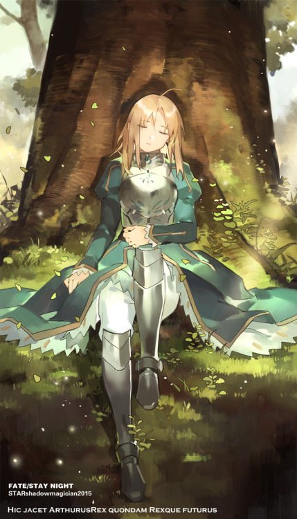 amberclover:Sleep well, my once and future kinggood night King Arthur | STAR影法師 [pixiv] 