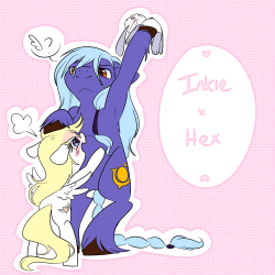 ask-inkieheart:  I have the meanest big brother ever!  D'aww~! &gt;w&lt; behave, you two~!