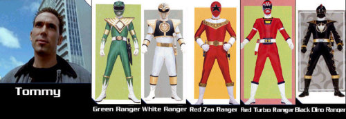 willmcshag:  Tommy Oliver by ~TommyOliver5 Tommy Oliver, a Power Ranger Legend.