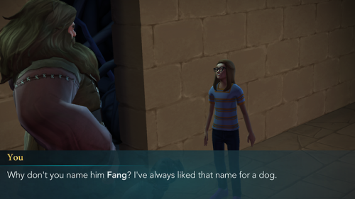 Oh my goodness I named Fang! He’s such an adorable puppy, yes he is, yes he is!