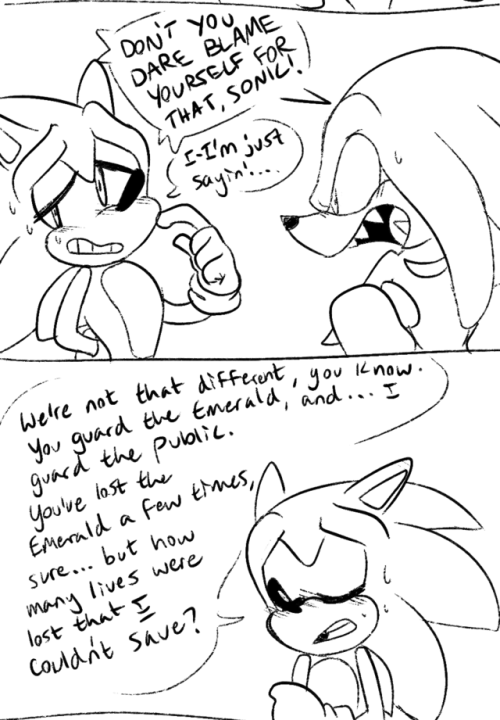 Porn photo sp-rings:Sonic and Knuckles comic, reuploaded