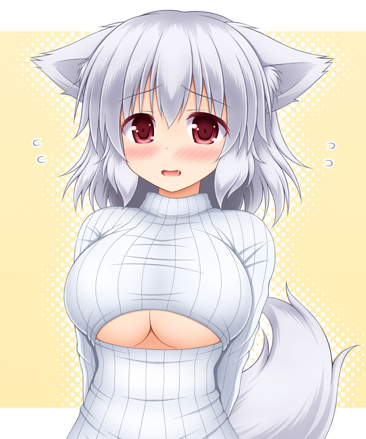 sexywittlecutekittens:  Danbooru, PixivSexy Sweaters [22/45]