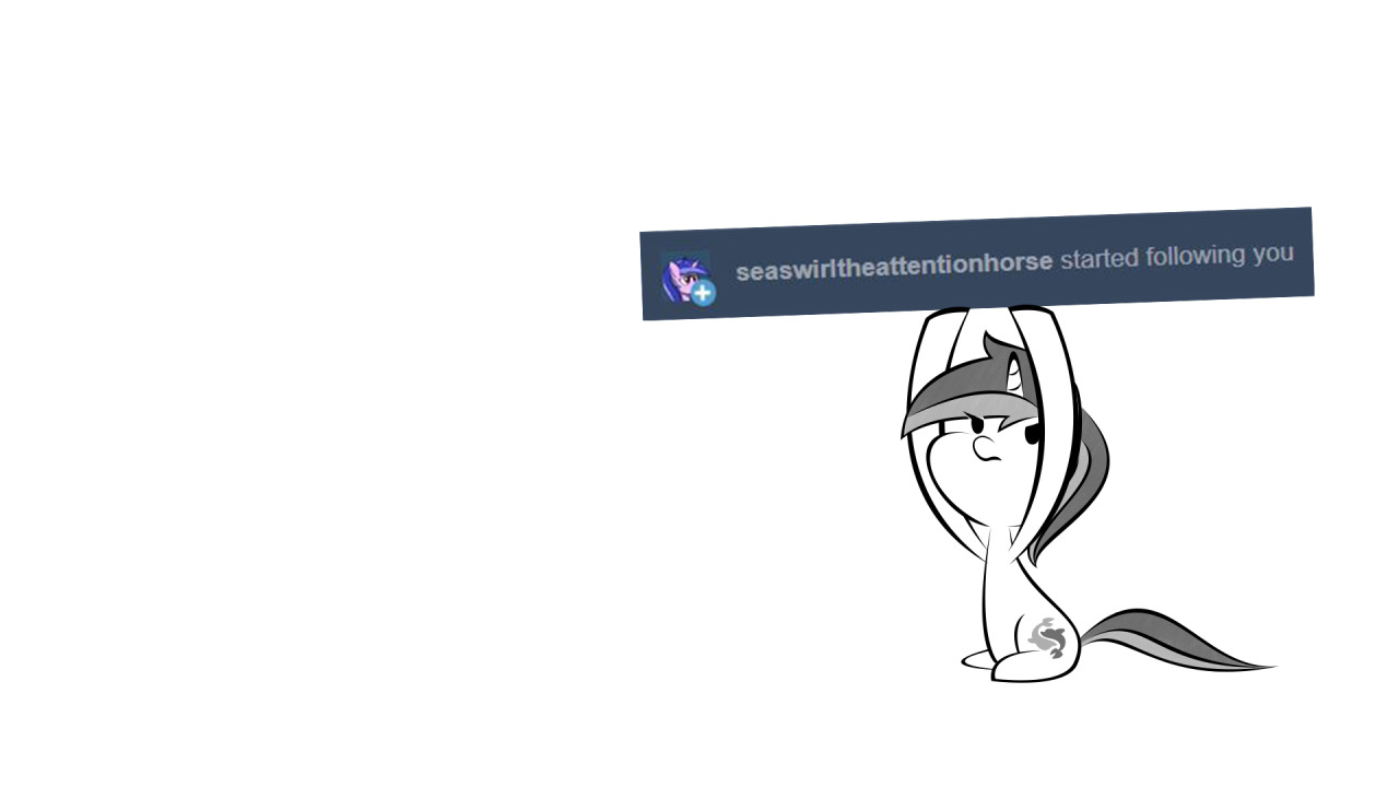 pony-ivan:Well, @seaswirltheattentionhorse definitely got my attention.x3