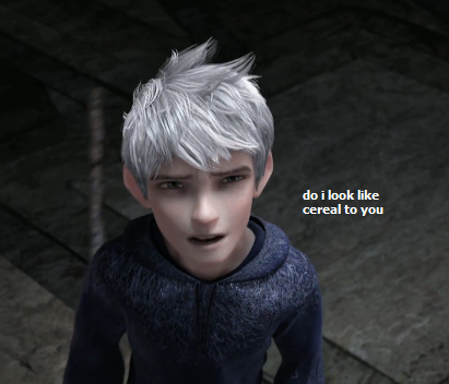 jaclcfrost:  homoechlin:  jaclcfrost:  what do you get when you mix frosted flakes with apple jacks?  let me guess jack frost  