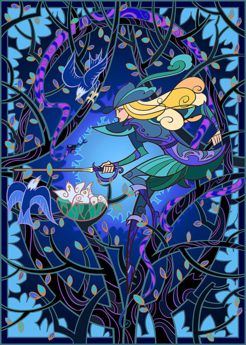 heroineimages:headspace-hotel:thecollectibles:Art by Jian Guo Alignments: ∎Lawful Good ∎ Neutral goo