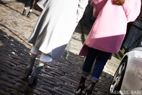 at Somerset House London Fashion Week AW14 February 2014