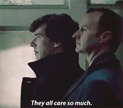 belleuse-deactivated20140505:  “All lives end. All hearts are broken. Caring is not an advantage, Sherlock” 