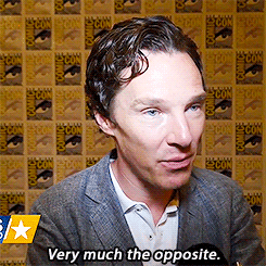 cumberbatchlives:Benedict talking about filming with the dog in Sherlock S4 (x)
