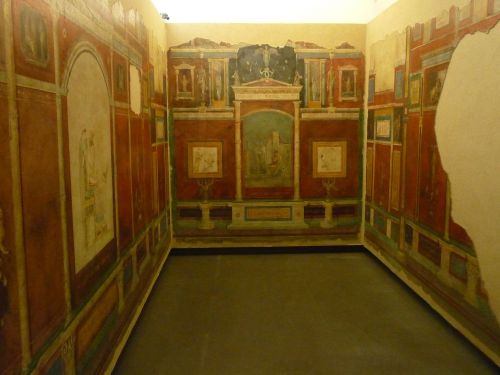 romegreeceart:Palazzo Massimo - Villa of the Farnesina (set 6)Sleeping roomsRome, July 2015