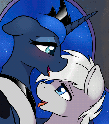Another commission for the grey pone!Reused background from that one Celestia animation,