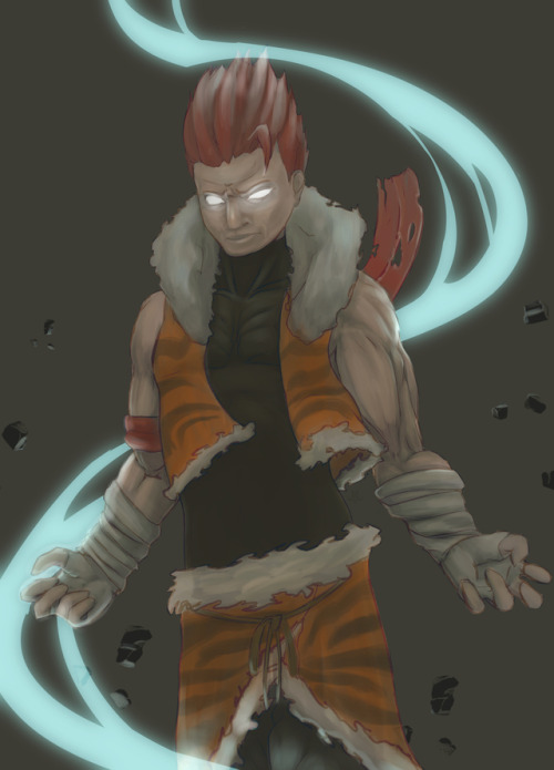 Painted my brother’s character Hû Quán.