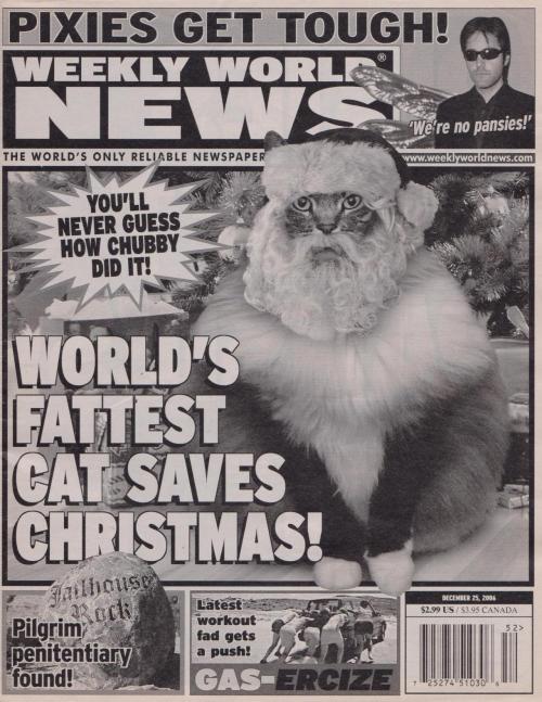 Weekly World News, December 25, 2006