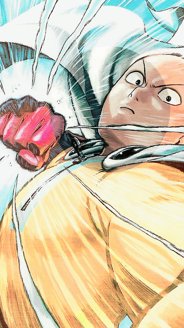 fyeahonepunchman:  Saitama iPhone 5s Wallpapers  requested by killuasaitama