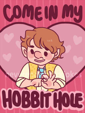 neverendingdickjokes:  Hobbit Valentines pt. I Featuring Thorin, Bilbo, Fili, Kili,