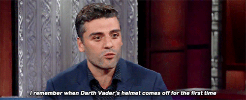 clairestmple: Oscar Isaac on his first time watching Return of The Jedi