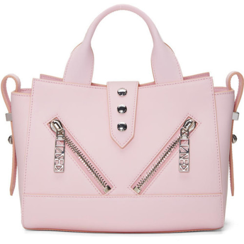 Kenzo Pink Mini Kalifornia Tote ❤ liked on Polyvore (see more pink totes)