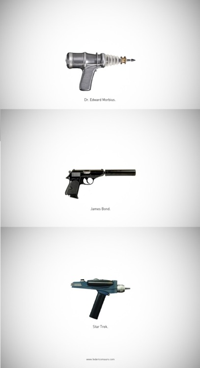 the-strength:    Famous Guns by Federico porn pictures