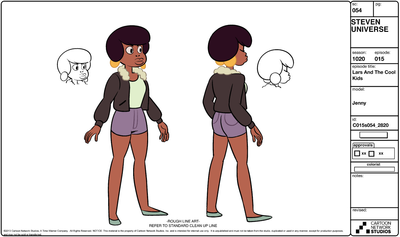 A selection of Characters, Props and Effects from the Steven Universe episode: Lars