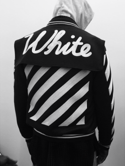 aquatty:  off–white:  OFF-WHITE c/o VIRGIL ABLOH 2015 Fall/Winter “Don’t Look Down”  Daily streetwear over here aquatty